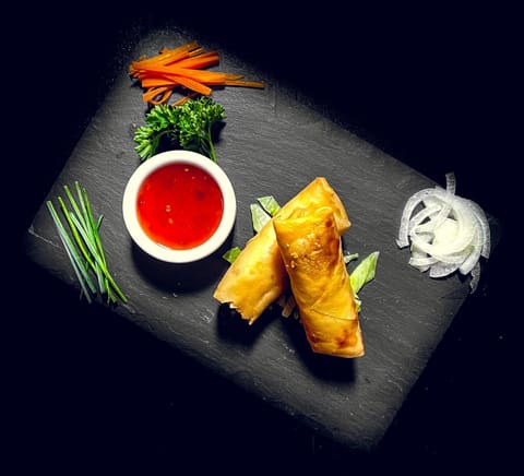 Spring Rolls with Vegetables